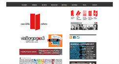 Desktop Screenshot of casadellacultura.it